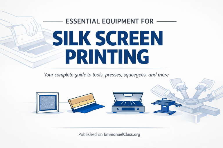 Essential Equipment for Silk Screen Printing: A Complete Practical Guide